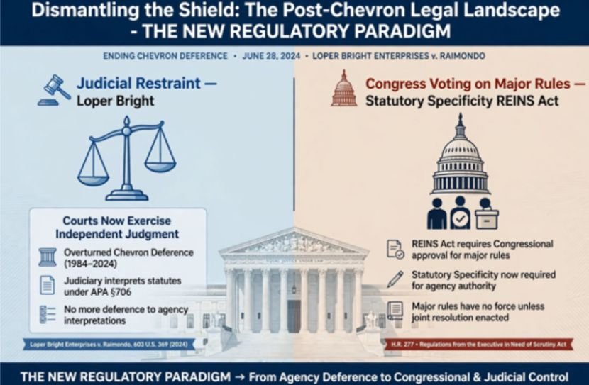 Dismantling the Shield The Post-Chevron Legal Landscape