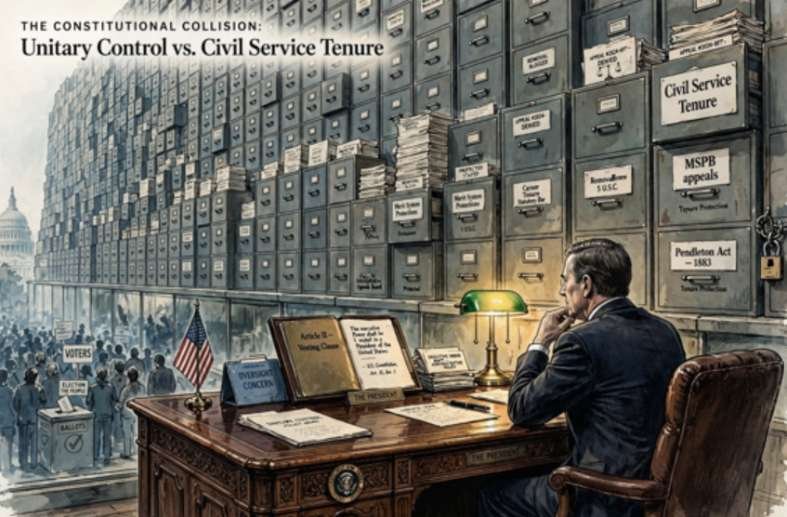 The Constitutional Collision Unitary Control vs Civil Service Tenure