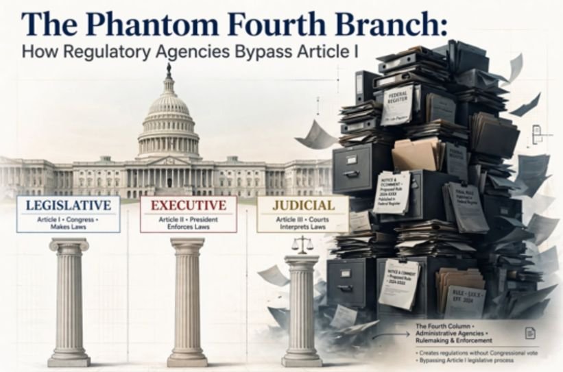 The Phantom Fourth Branch How Regulatory Agencies Bypass Article I