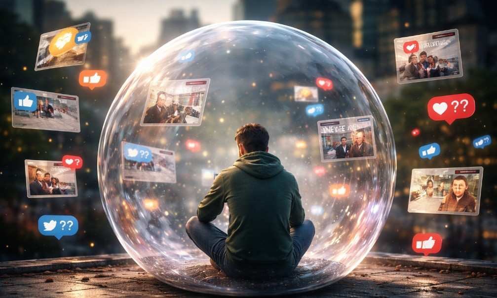 Social Media Algorithms Affect News Through Filter Bubbles