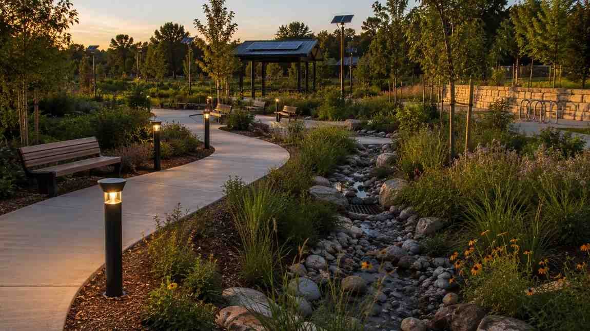 Dynamic Walking and Biking Trails