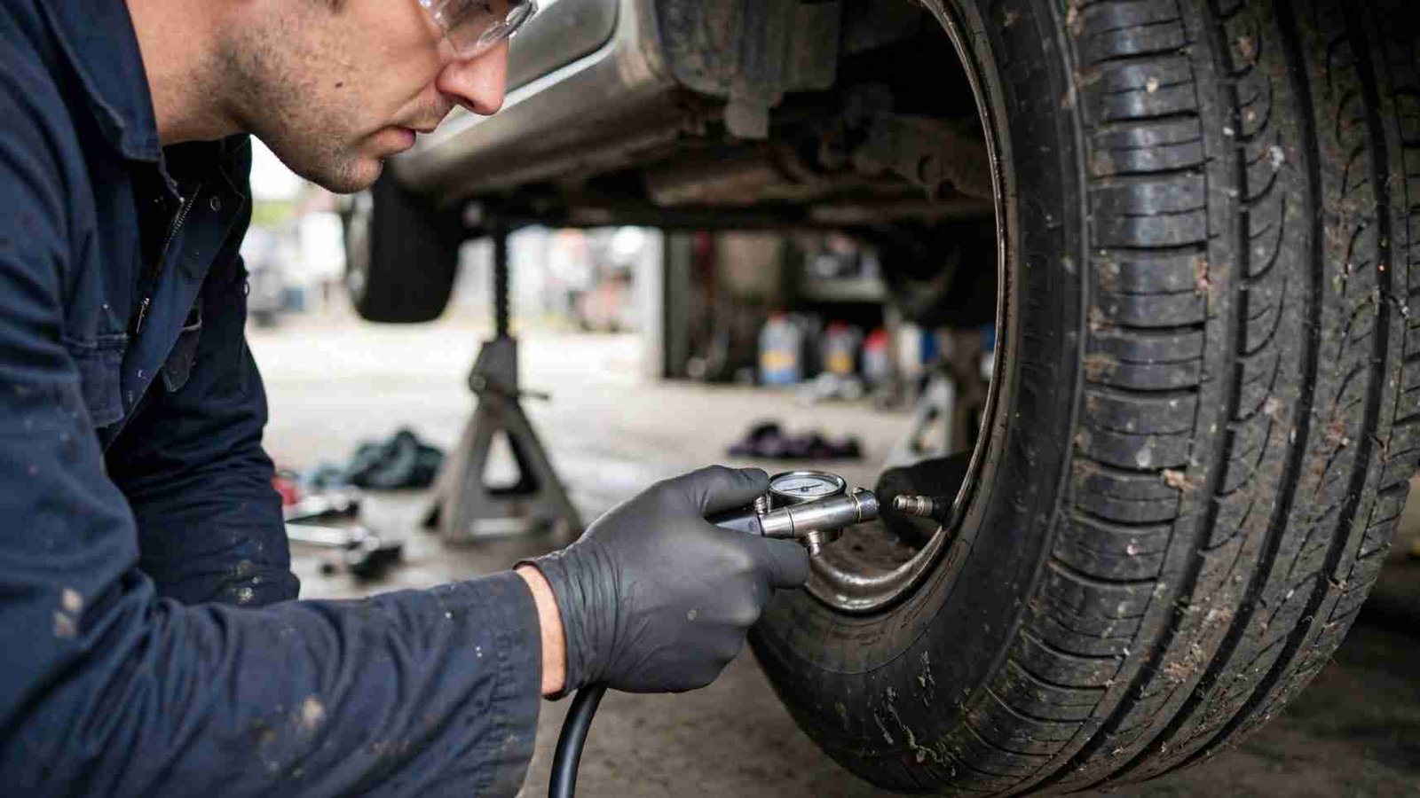 Checking Tread Depth with Simple Gauge Tests
