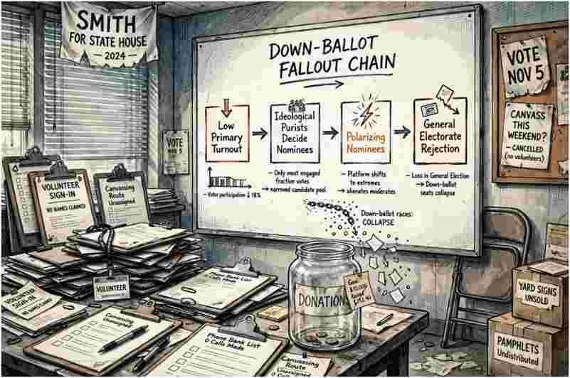 republican party primary election voter fatigue
